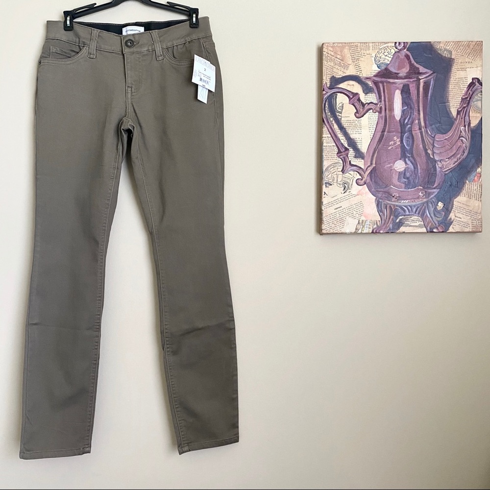 💼 Liz Claiborne Olive Brown Dress Pants
